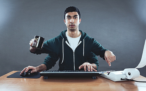 Multi-tasking - Photo Credit Ryan Ritchie: https://www.flickr.com/photos/ryantron/4453018910