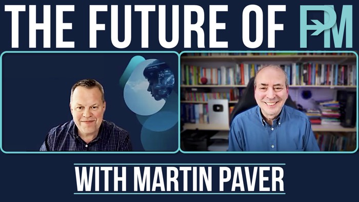 Data Analytics, AI, and the Future of Project Management - with Martin Paver