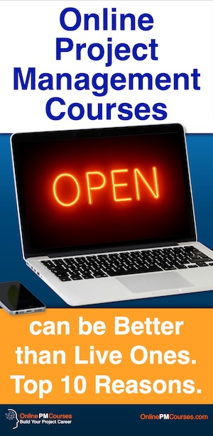 Online Project Management Courses can be Better than Live Ones. Top 10 Reasons