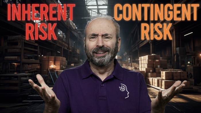 Inherent Risk vs Contingent Risk Explained in 3 minutes!